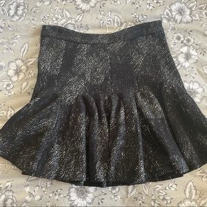 Fit and flare banana republic skirt